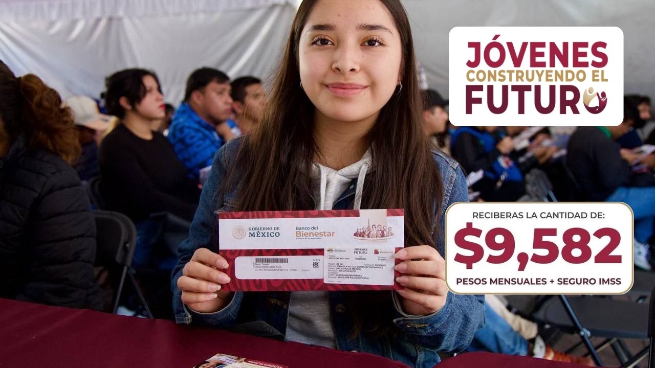 Jóvenes Construyendo el Futuro 2026: El pago mensual sube a $9,582